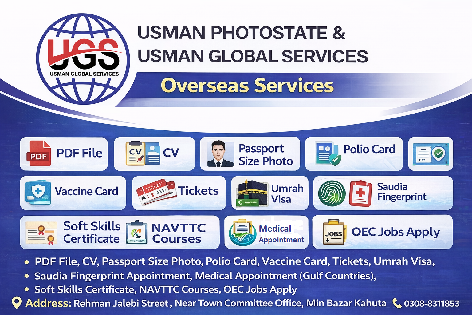 Oveseas Related Sercices , ugs kahtua sercices ugs digital