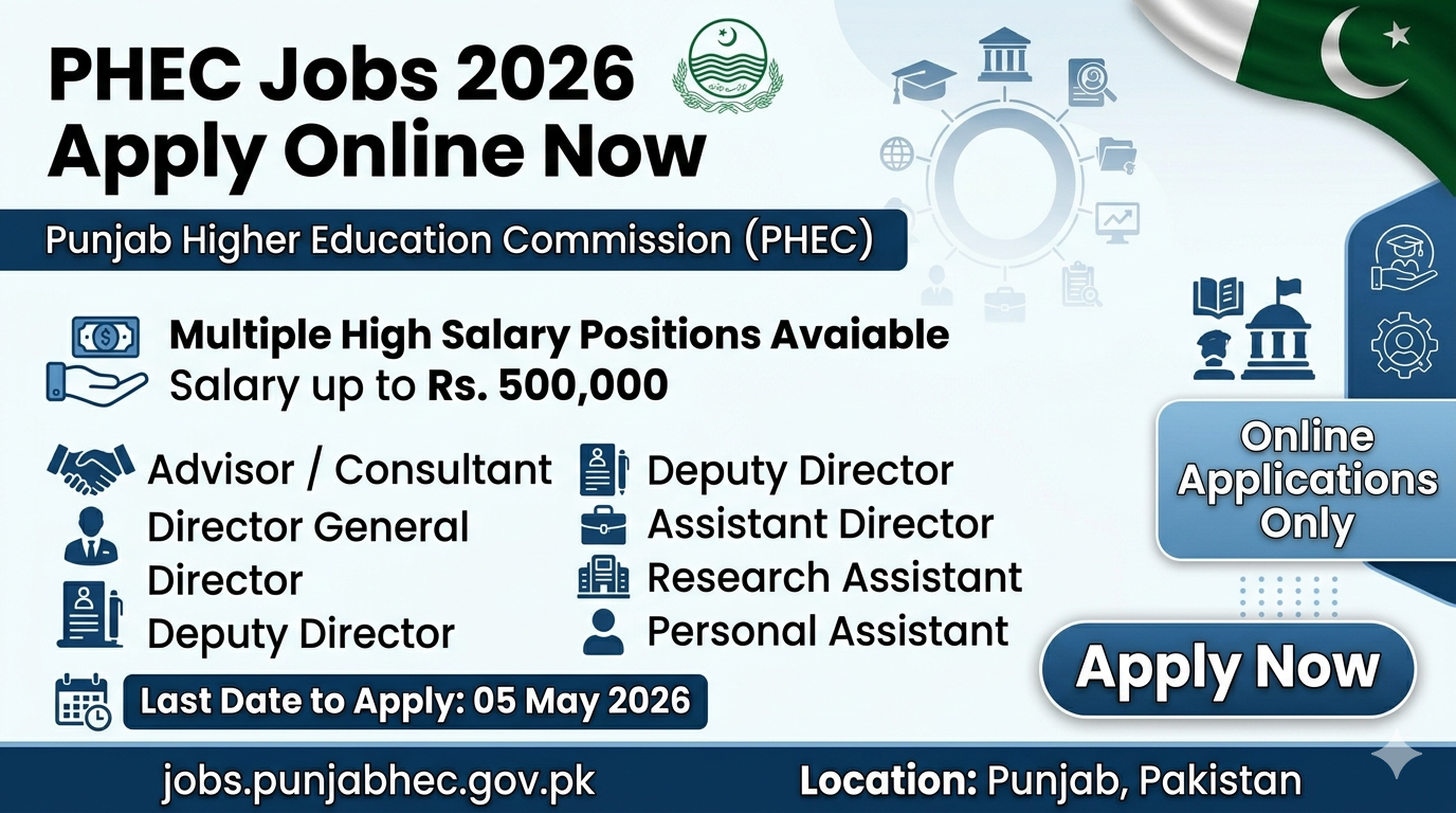 PHEC Jobs gov 2026\ Latest gov jobs 2026