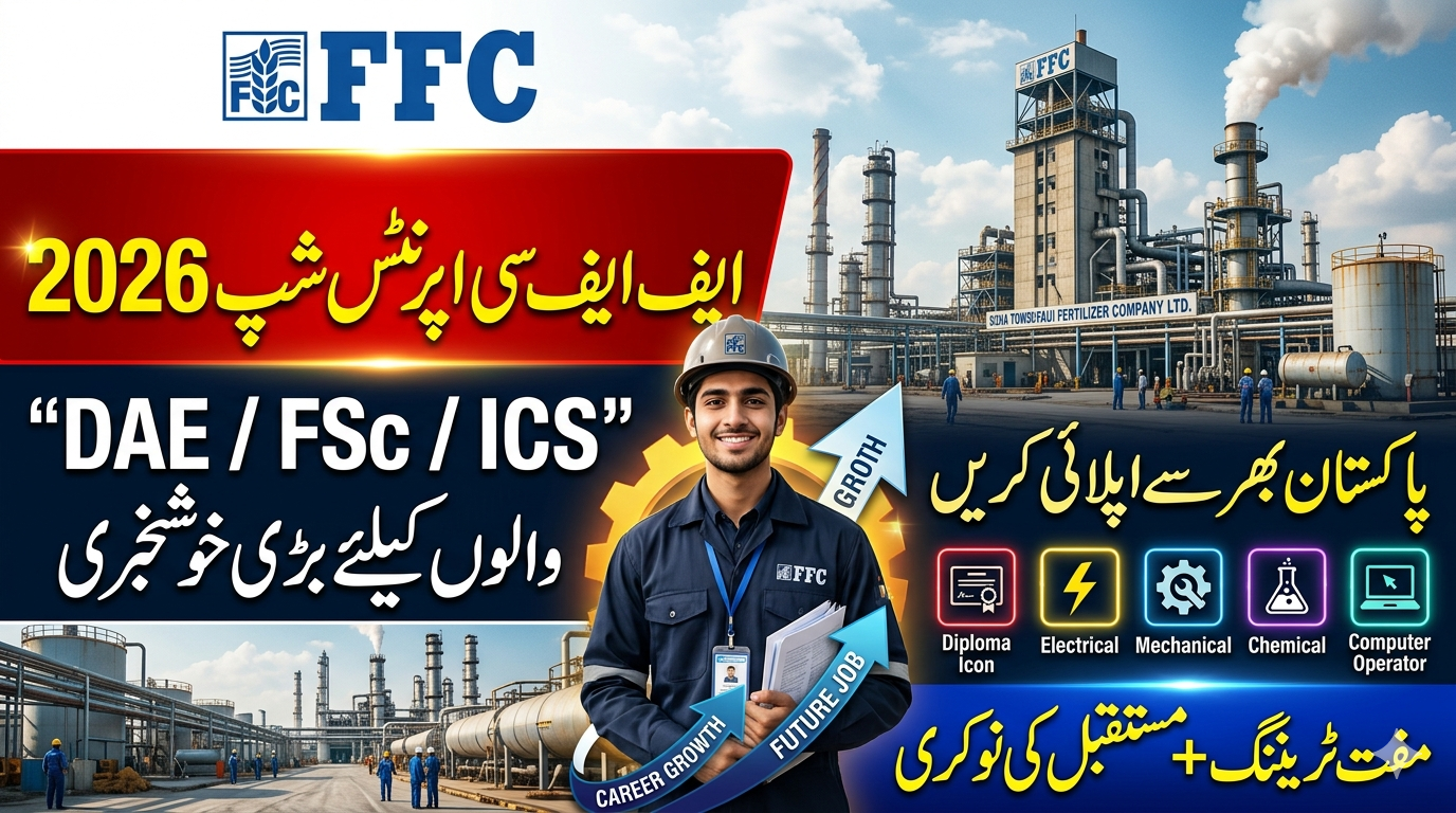 Fauji Fertilizer Company Apprenticeship