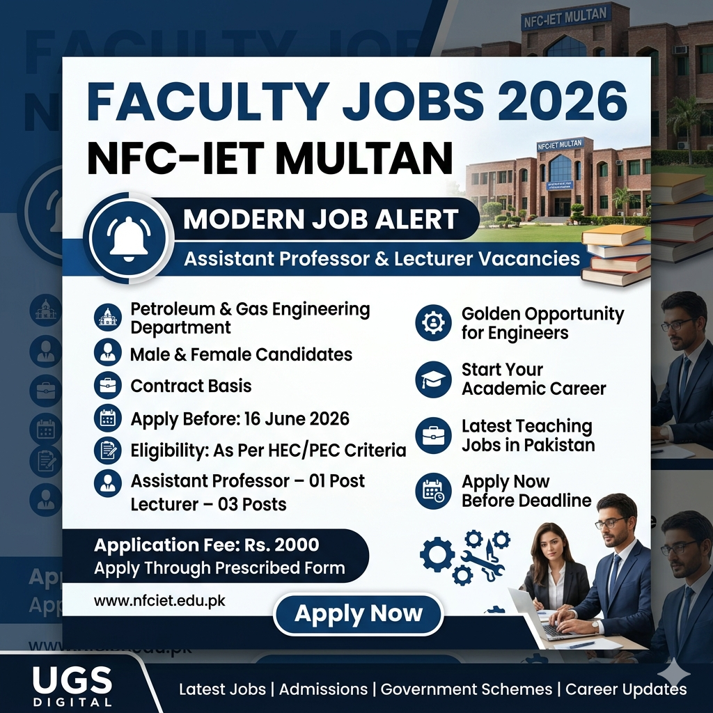 NFC Multan Jobs 2026
