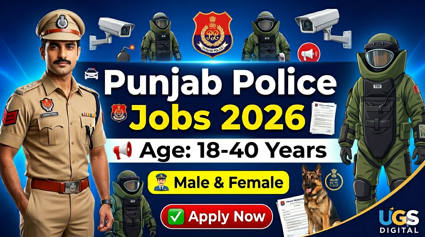 Special Branch Punjab Police Jobs 2026